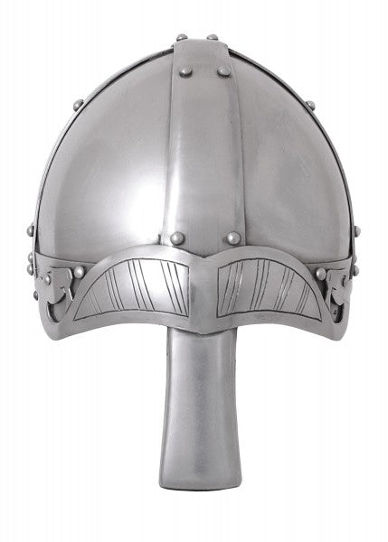Capacete Spangenhelm Vikingo con nasal, 2mm - Espadas y Más