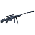 Carabina Rifle Sniper Black Ops 4.5 mm con visor - Espadas y Más