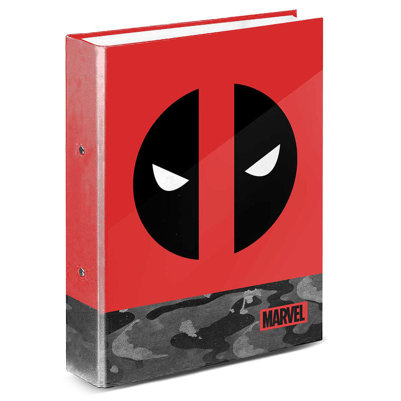 Carpeta A4 Deadpool Marvel anillas - Espadas y Más