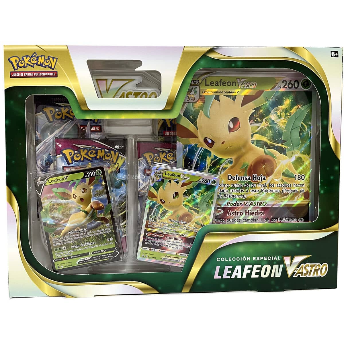 Cartas Coleccionables Glaceon Leafeon V- Astro Pokemon Español surtido - Espadas y Más