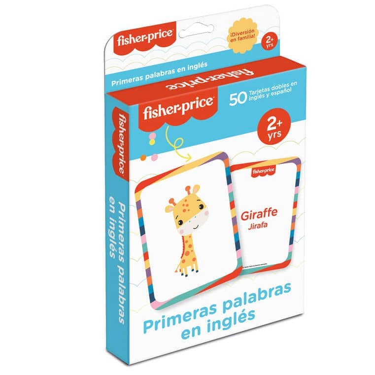 Cartas de Aprendizaje Primeras Palabras en ingles - Espadas y Más