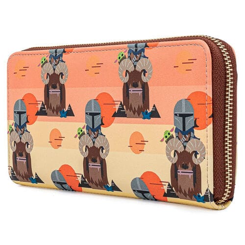 Cartera Mandalorian Bantha Ride Star Wars Loungefly - Espadas y Más