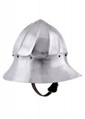 Casco Hervidor de agua borgoñón, siglo 15, acero de 1,6 mm 1716633616 - Espadas y Más