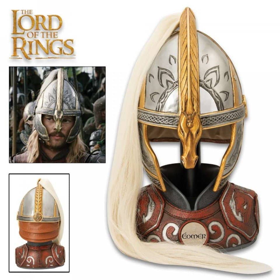 Casco OFICIAL de Eomer El Señor de los Anillos United Cutlery - Espadas y Más