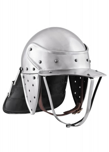 Casco Pappenheimer o pasamontañas húngaro Zischá¤gge, siglo XVII 1716678500 - Espadas y Más