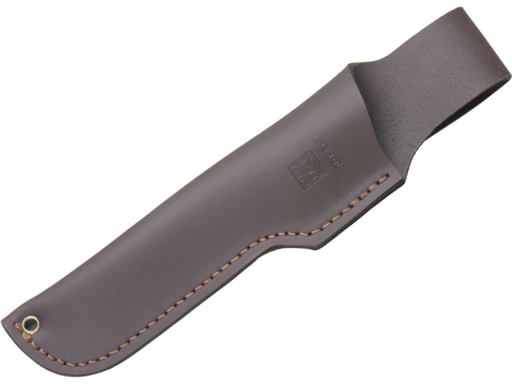 CUCHILLO DE CAZA JOKER CLUCHADERA, MANGO DE CIERVO, HOJA DE 14 CM. FUNDA DE CUERO. CC72 - Espadas y Más