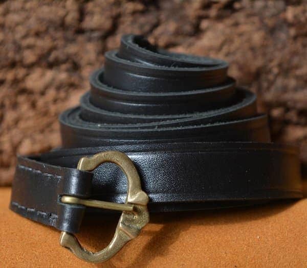 Cinturón de cuero S. XIII-XIV - II - Espadas y Más