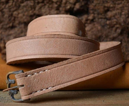 Cinturón medieval de Cuero S. XV-XVI - Espadas y Más