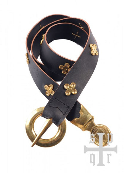 Cinturón medieval de cuero Otto von Orlamunde, varios colores 1664001820 - Espadas y Más