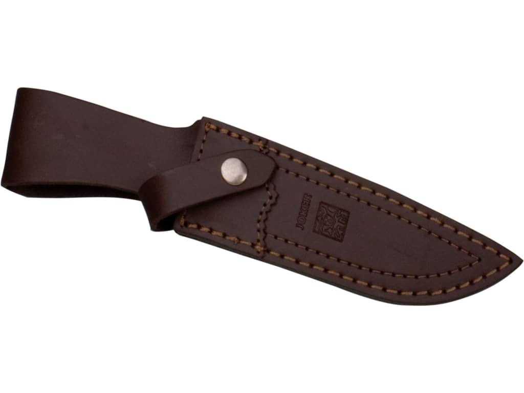 CUCHILLO DE MONTE CON PUÑO CORONA CIERVO Y HOJA INOX DE 14 CM. CN33 - Espadas y Más