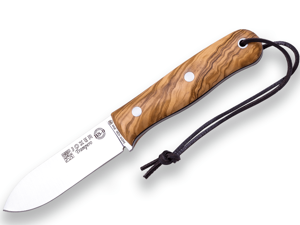 CUCHILLO BUSHCRAFT Y SUPERVIVENCIA JOKER BUSHCRAFTER EN OLIVO. CO120 - Espadas y Más