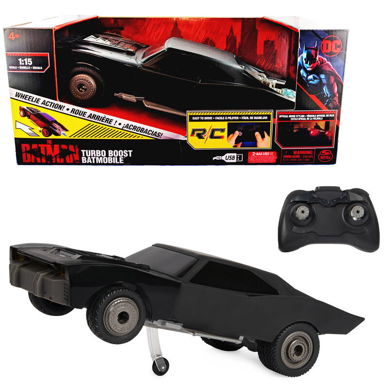 Coche Radio Control Batmobile Turbo Boost DC Comics - Espadas y Más