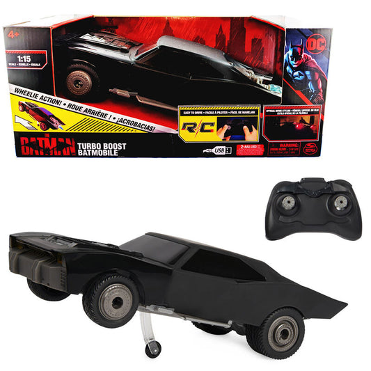 Coche Radio Control Batmobile Turbo Boost DC Comics - Espadas y Más