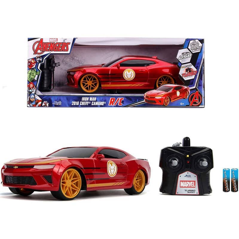 Coche radio control Chevy 2016 Iron Man Vengadores Avengers Marvel - Espadas y Más