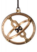 Colgante Reloj de sol portátil de anillo de latón y brújula solar 1441052284 - Espadas y Más