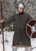 Cota de malla de hauberk de acero para muelles, DI 8 mm, sin tratar ULF-BTW-HK - Espadas y Más
