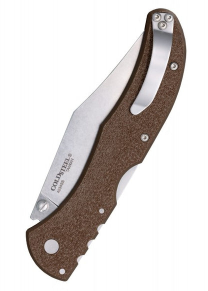 Navajas de bolsillo Jefe de rango, tierra oscura plana CS-20KR9 - Espadas y Más