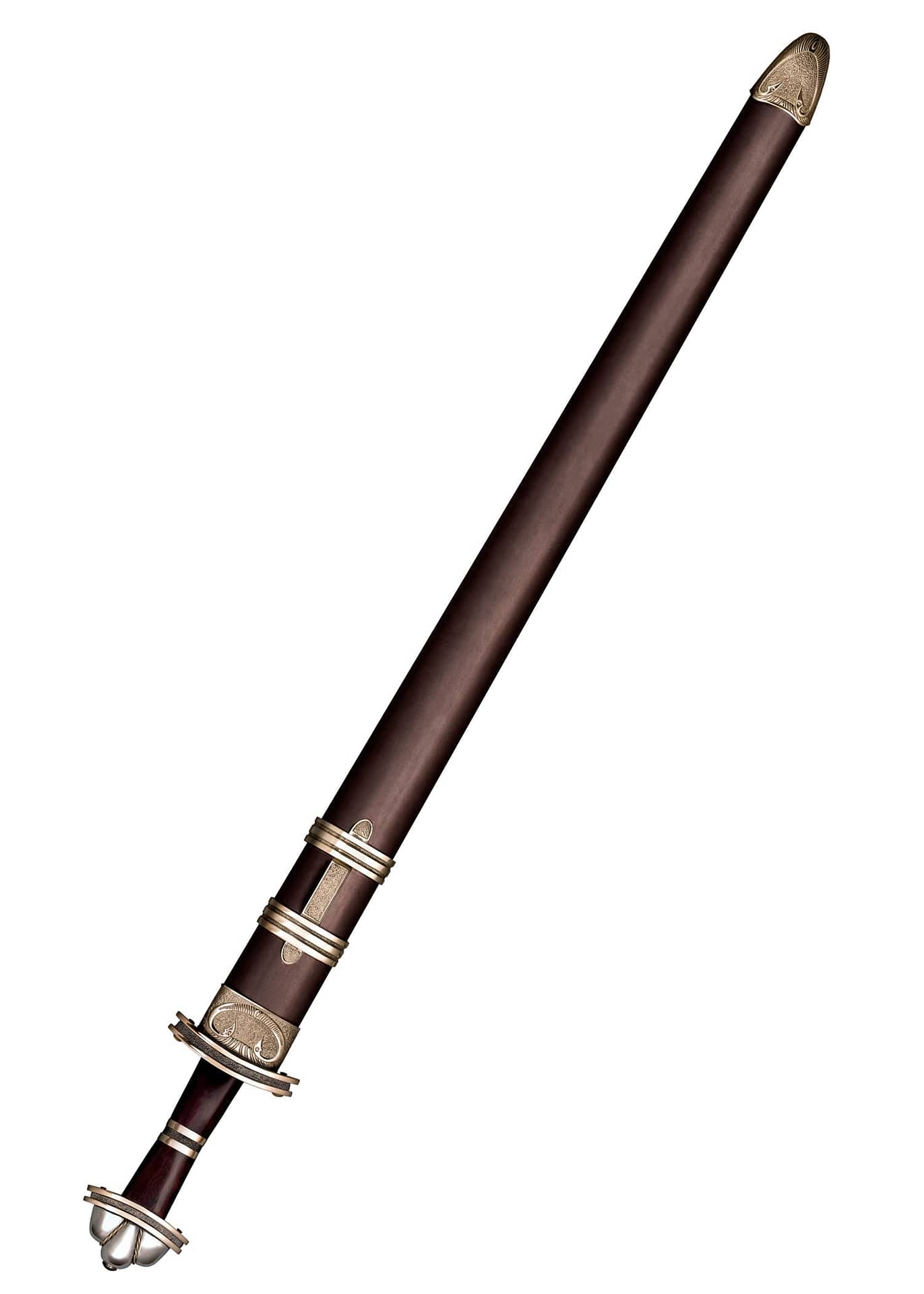 Espada vikinga fabricada en acero damasco CST-88HVB - Espadas y Más