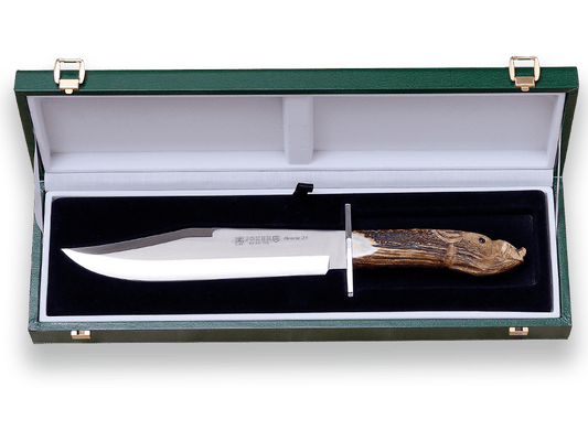CUCHILLO DE CAZA JOKER BOWIE 25 CTJ101 - Espadas y Más