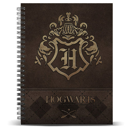 Cuaderno A4 Hogwarts Harry Potter - Espadas y Más