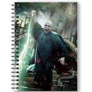 Cuaderno A5 3D Voldemort Harry Potter - Espadas y Más
