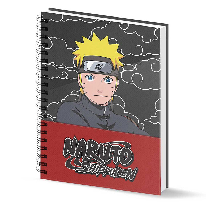 Cuaderno A5 Clouds Naruto Shippuden - Espadas y Más