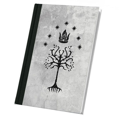 Cuaderno A5 premium Arbol blanco de Gondor El Señor de los Anillos - Espadas y Más