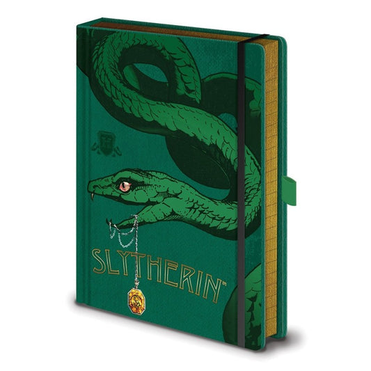 Cuaderno A5 premium Slytherin Harry Potter - Espadas y Más