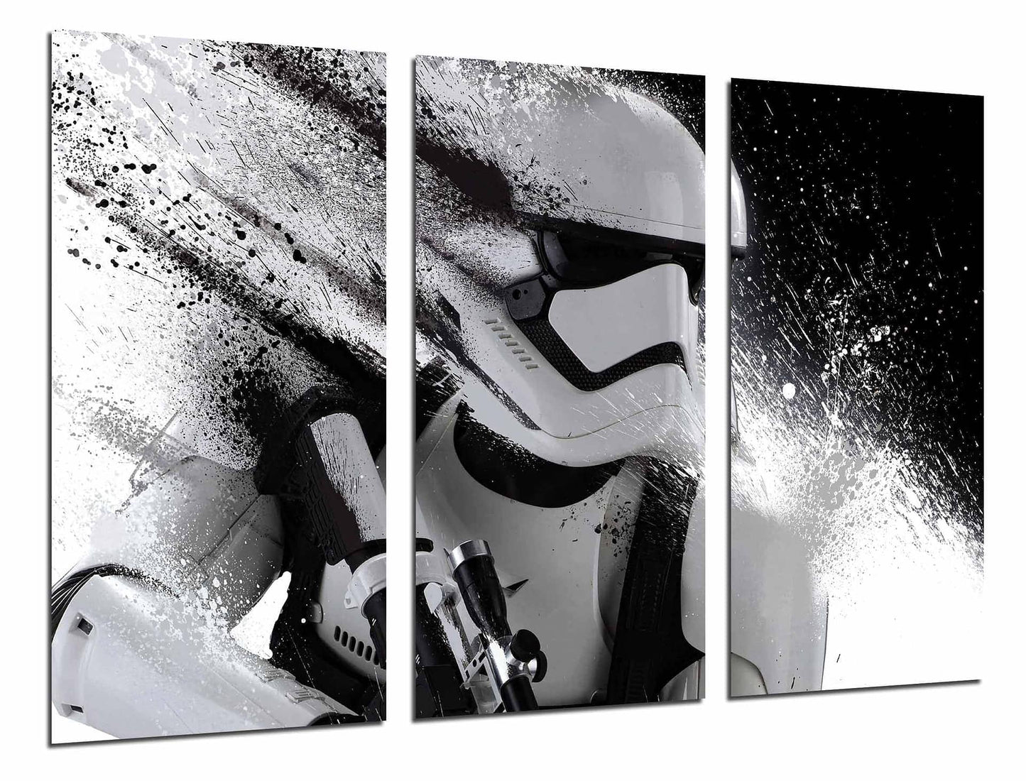 Cuadro de Stormtrooper difuminado Star Wars - Espadas y Más
