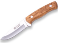 Imagen de Cuchillo Bushcraft Joker Arrui 12 Cm De Hoja Inox 420 Y Cachas Madera De Olivo CO63 parte de nuestra colección en Espadas y más, sitio oficial.