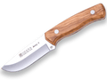 CUCHILLO BUSHCRAFT JOKER ARRUI 9 CM DE HOJA INOX 420 Y CACHAS MADERA DE OLIVO CO64 - Espadas y Más