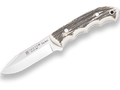 CUCHILLO BUSHCRAFT JOKER TECKEL ENTERIZO CON CACHAS EN ASTA DE CIERVO Y HOJA DE 9.5 CM CC85 - Espadas y Más
