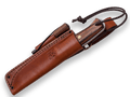 CUCHILLO BUSHCRAFT Y SUPERVIVENCIA JOKER EMBER FLAT MANGO DE NOGAL CN123 - Espadas y Más