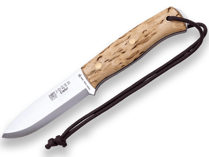 CUCHILLO BUSHCRAFT Y SUPERVIVENCIA JOKER EMBER SCANDI ABEDUL RIZADO CL122 - Espadas y Más