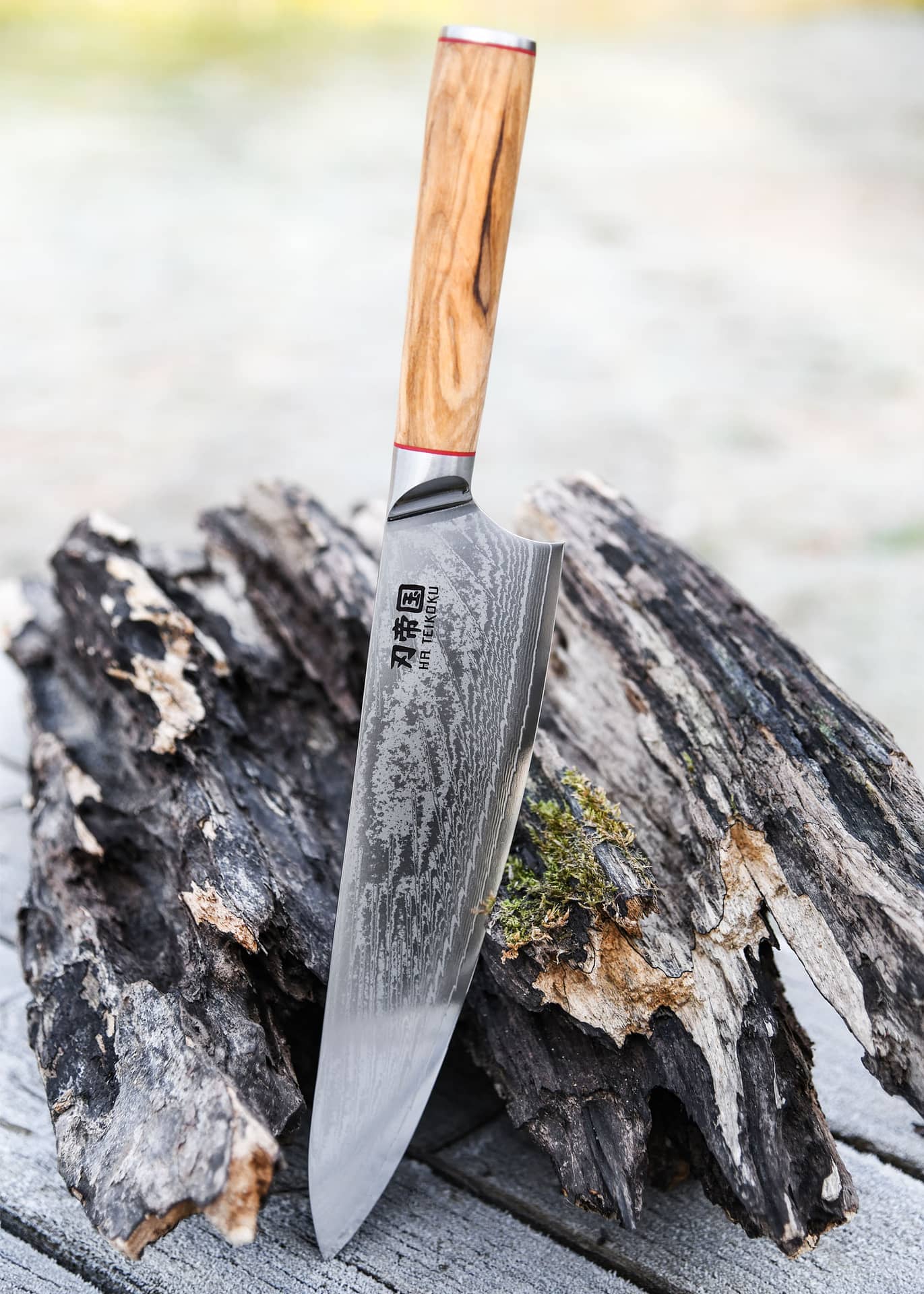 Cuchillo de caza de damasco artesano > Espadas y mas