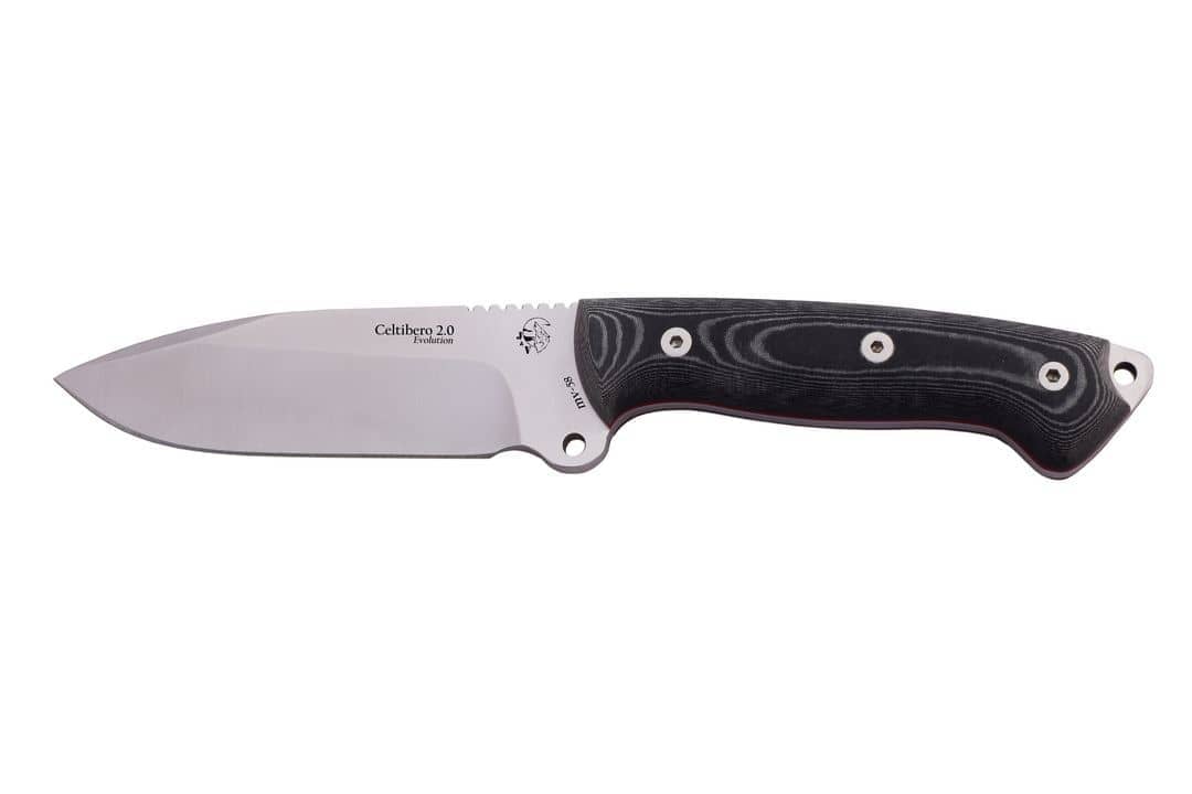 Cuchillo celtibero 2.0 micarta funda piel 1172P-M1 - Espadas y Más