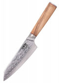 Cuchillo Chef , 16,5 cm Longitud de la hoja, acero de Damasco KR-DCK-OK6 - Espadas y Más