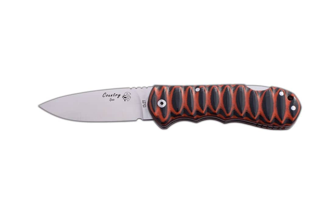 Cuchillo country TRF naranja y negro 1295-TRF3 - Espadas y Más