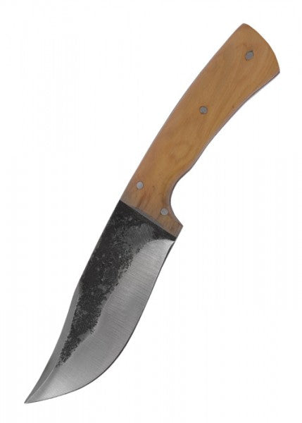 Cuchillo de caza con mango de madera de olivo 0397000404 - Espadas y Más