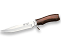 CUCHILLO DE CAZA CON PUÑO DE MADERA ROJA PRENSADA Y HOJA DE 17 CM. CR37 - Espadas y Más