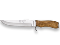CUCHILLO DE CAZA CON PUÑO DE OLIVO Y HOJA DE 17 CM. CO34 - Espadas y Más
