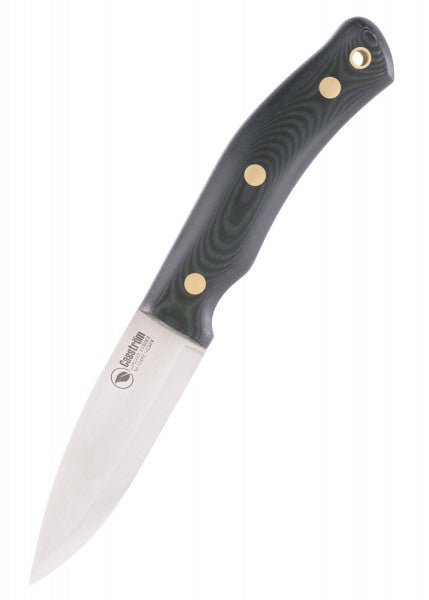 Cuchillo de caza fijo Bosque Sueco, Micarta Verde, Casstrá¶m CA-13107 - Espadas y Más
