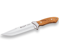Imagen de Cuchillo De Caza Joker Antílope, Cachas Madera Olivo, Hoja 19.5 Cm Acero Inox Mova.Funda De Cuero. CO02 parte de nuestra colección en Espadas y más, sitio oficial.