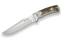 Imagen de Cuchillo De Caza Joker Gamo, Mango Asta De Ciervo Y Hoja De 15,5 Cm.Funda De Cuero. CC46 parte de nuestra colección en Espadas y más, sitio oficial.