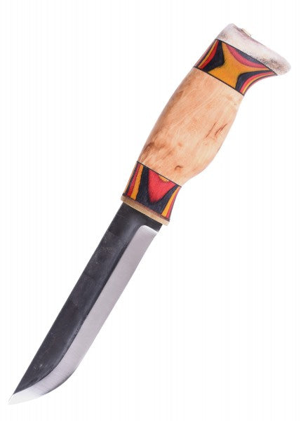 Cuchillo de caza Karhuleuku ruskea, Wood Jewel WJ-23KLRU - Espadas y Más