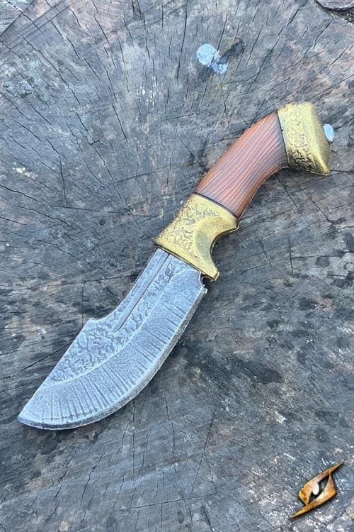 Cuchillo de cazador dorado 432327 - Espadas y Más