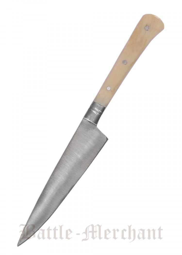 Cuchillo de cocina con mango de hueso y vaina 0397001001 - Espadas y Más