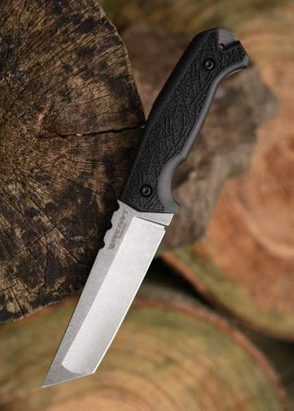 Cuchillo de combate, Medium Warcraft Tanto,  stonewash, 4034SS,  CS-13SSA - Espadas y Más