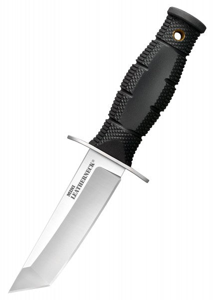 Cuchillo de cuello Mini Leatherneck con punta tanto , punta de clip o doble filo Cold Steel CS-39LS - Espadas y Más