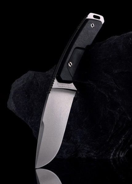 Cuchillo de hoja fija NK3 lavado a la piedra o Negro, Extrema Ratio  04.1000.0206 - Espadas y Más